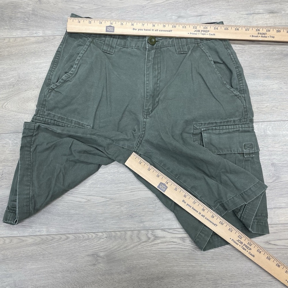 Boy Scouts Of America Green Canvas Uniform Short Men Sz 30 Cotton Class A - Picture 4 of 7
